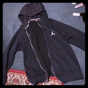 Jordan zip up hoodie